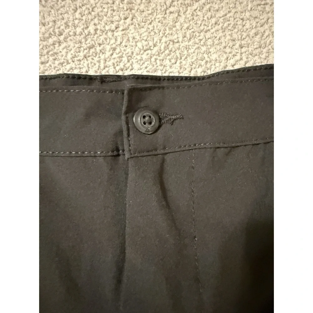 Quicksilver Black Youth Chino Athletic Classic Hybrid Shorts Size 18 New